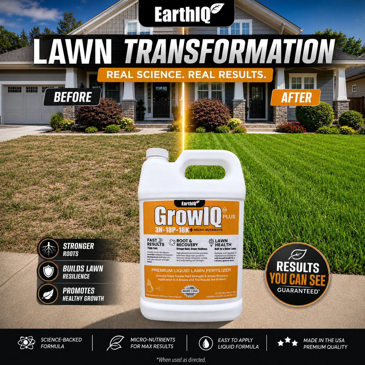 GrowIQ 3-18-18 Liquid Fertilizer